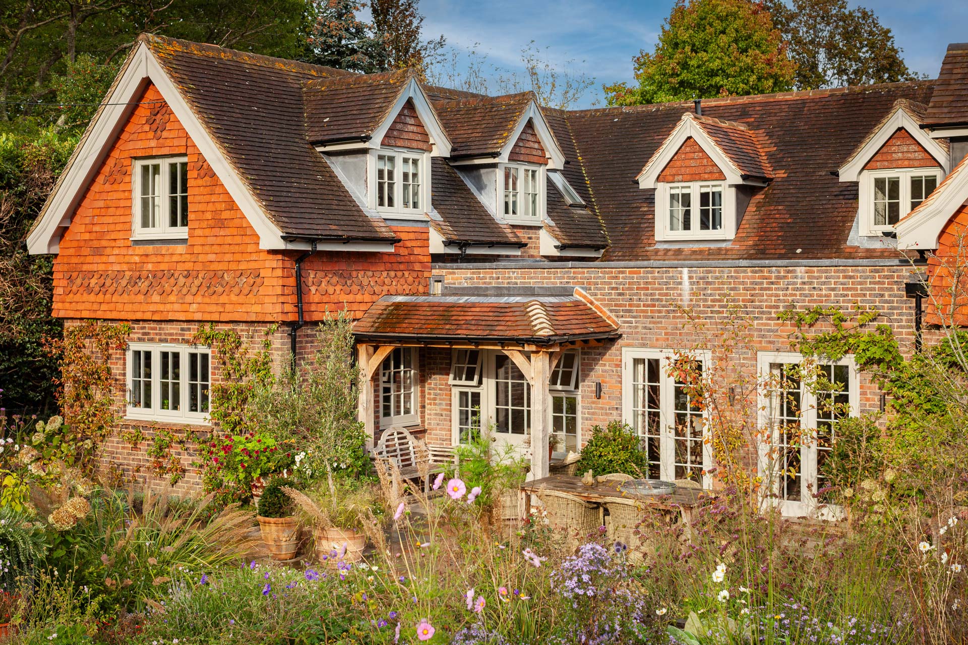 Building work and landscaping complete.